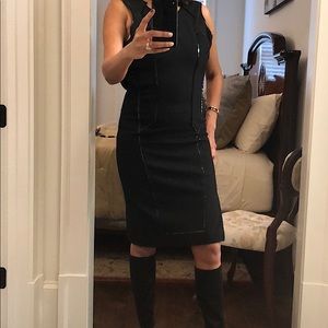 NWT Helmut Lang black dress